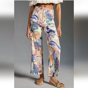 Anthropologie Colette Cropped Pant